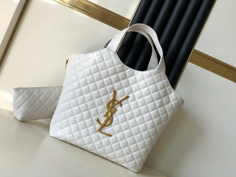Black Leather Tote